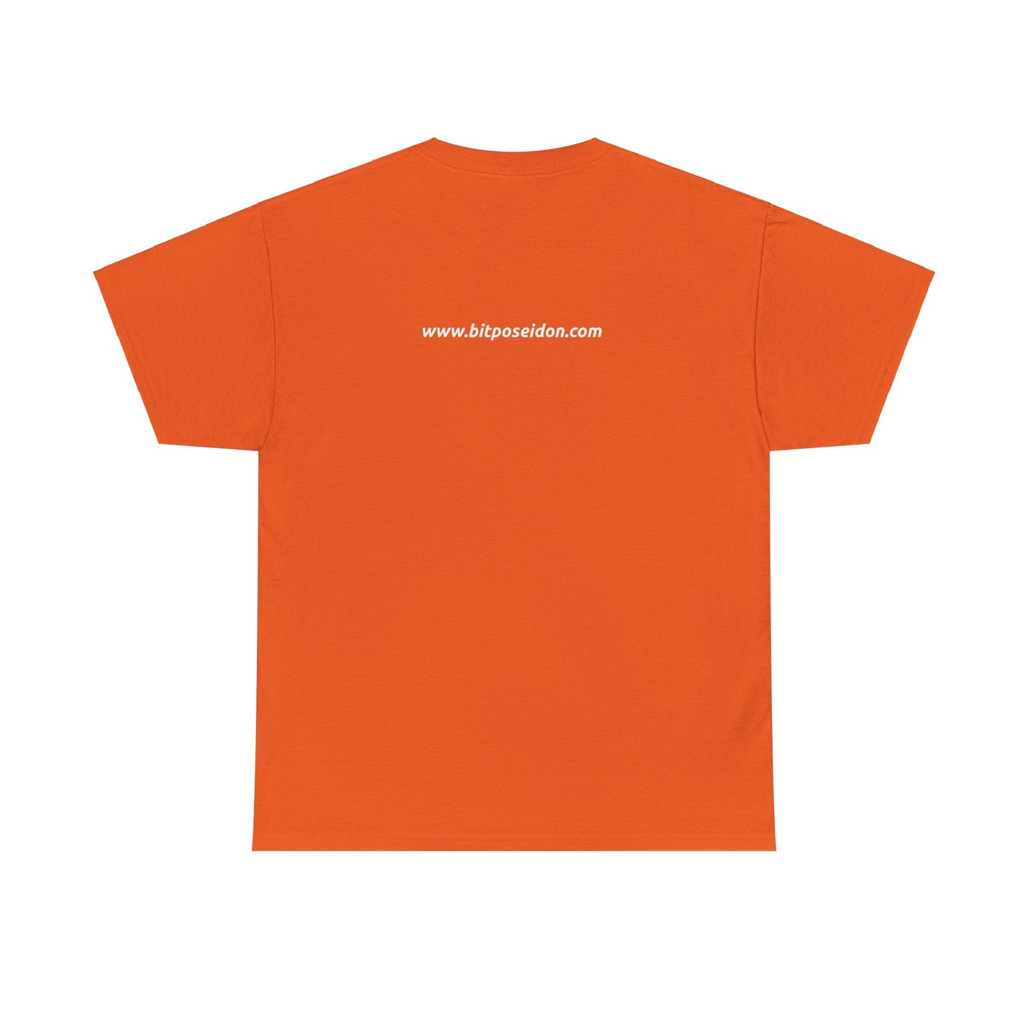 "Bitcoin Is Too Unpredictable" Blue Unisex Full Front T-Shirt