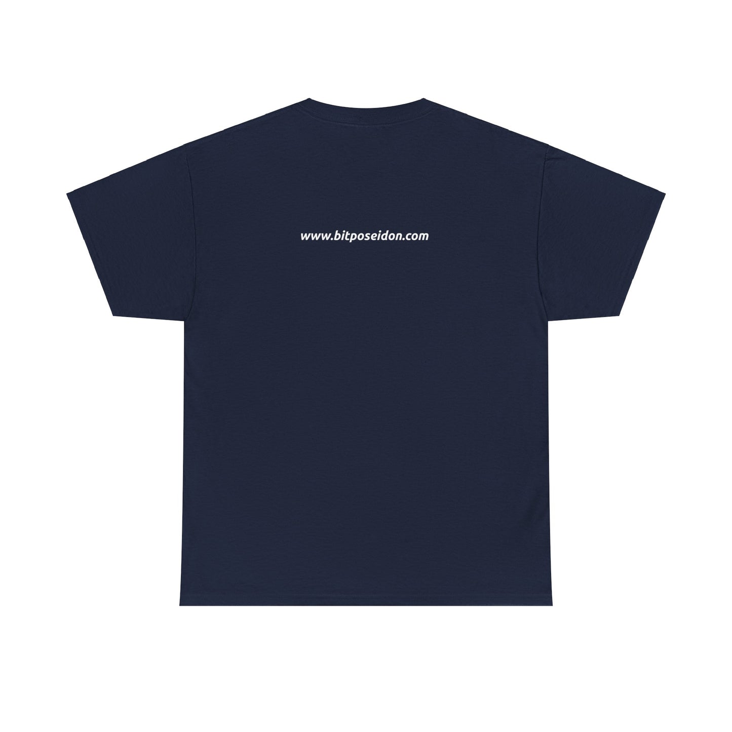 "Bitcoin Is Too Unpredictable" Red Unisex Full Front T-Shirt