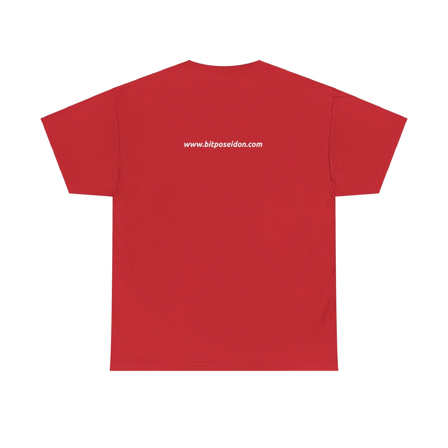 "Bitcoin Is Too Unpredictable" Blue Unisex Center Chest T-Shirt