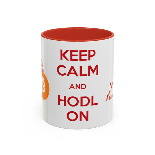 Keep Calm and HODL on Mug